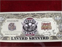 Lynyrd Skynyrd Novelty $1M Bill