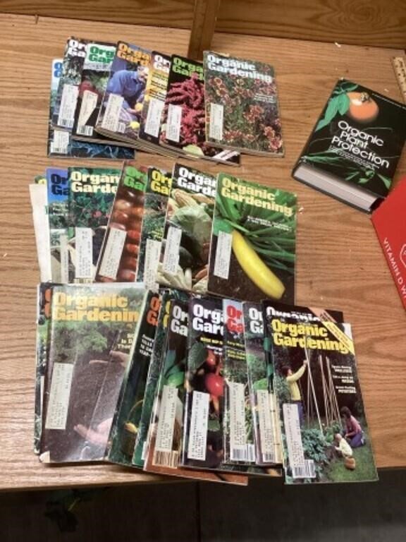 Organic gardening magazines