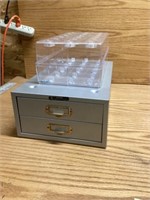 Lemon 2 drawer film strip organizer And plastic