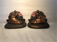 2 Bronzed Baby Shoes