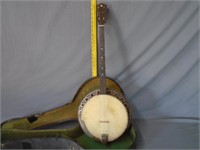 4 String Banjo w/ Case