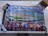 9 Busch Clash Racing Posters
