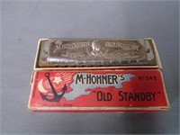 M Hohner's "Old Standby" Harmonica