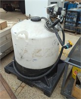 110 Gallon Poly Tank with 12V Pump