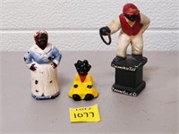 Black Americana Cast Iron Figurines