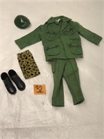 Vintage GI JOE Green Beret Uniform