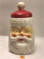 Carolina Enterprises Santa Blow Mold Cookie Jar