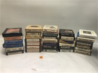 Lot of Vintage 8 Track Tapes