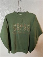 Vintage Crewneck Sweatshirt Green