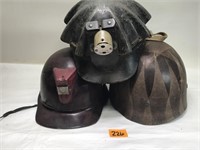 Vintage Mining Helmets Protective Wear