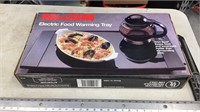 Electric food warming tray