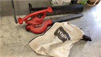 Toro electric blower and vac