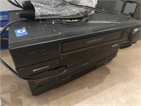 Samsung VHS & Magnavox VHS players