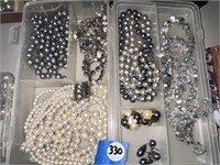 Box of Costume Pearls