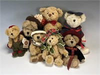 LOT OF BOYDS BEARS & 1 COTTAGE COLLECTIBLES