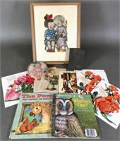 CHILDRENS BOOKS, PRINTS, COLLECTIBLES