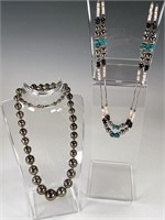 SOUTHWEST STYLE SILVER NECKLACES