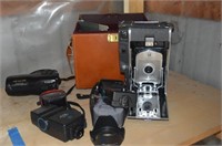 Canon Vintage Cameras/Recorders and Carrier Case