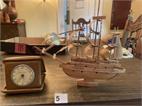 BRADLEY -ROGERS ALARM TRAVEL CLOCK AND SHIP WITH