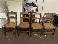 CAIN SEAT ANTIQUE CHAIRS