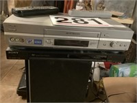 Sony DVD /VHS players and Speaker
