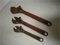 8-10-& 12 Inch Adjustable Wrenches