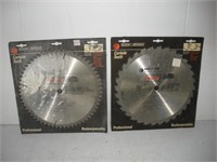 (2) 10 Inch New Carbide Saw Blades