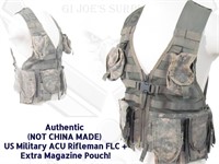Military ACU Rifleman Fighting Load Carrier FLC