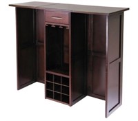Newport Wine Bar with Expandable Counter