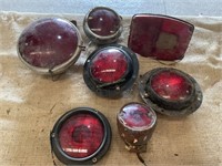 Red vehicle lights, includes Taurus and Deitz