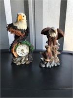 American Eagle Desk and Clock
