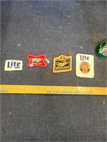 Lot of Miller Lite Beer Patches