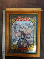 Coors Bighorn Sheep Beer Mirror