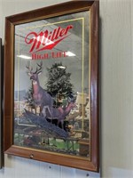 Miller High Life Whitetail Deer Beer Mirror