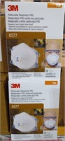 2 lots of 1 box 10 count each P95 Dust Mask Respir