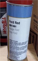 2 lots of 3 Spray Cans Ford Red Spray Paint