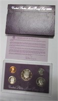 1990 US Mint Proof Set - 5 Coins