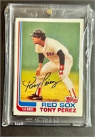 1982 Topps #255 Tony Perez Baseball Card