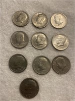 1971– 1/2 Dollar (10)