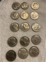 1976– 1/2 Dollars (15)