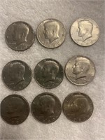 1980-1983 1/2 Dollars (9)