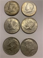 1966- 1/2 Dollars (6)