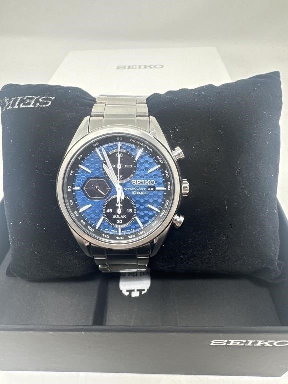 Men\'s Seiko Chronograph Watch | Graham Auctions