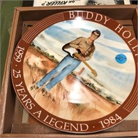 Buddy Holly Commemorative Plate (3)