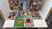 20-DC SUPERMAN COMIC BOOKS