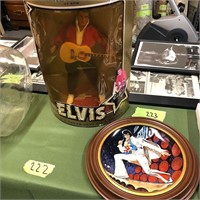 Elvis Presley Collectible Doll and Plate