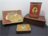 VTG Tobacco Tins & Cigar Boxes Prince Albert