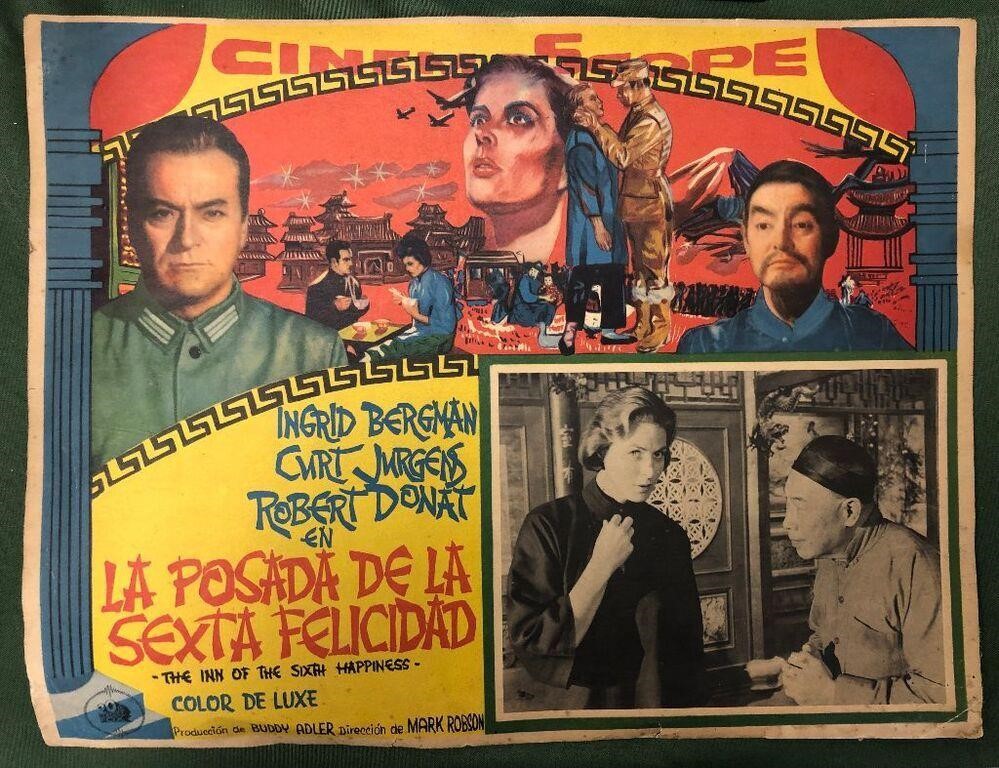 Cinemascope Poster La Posada De La Sexta Felicidad