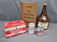 *Walter"s Beer 6 pack - Christian Brothers Brandy