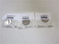 (3) Littleton Coin Sealed Walking Liberty Half